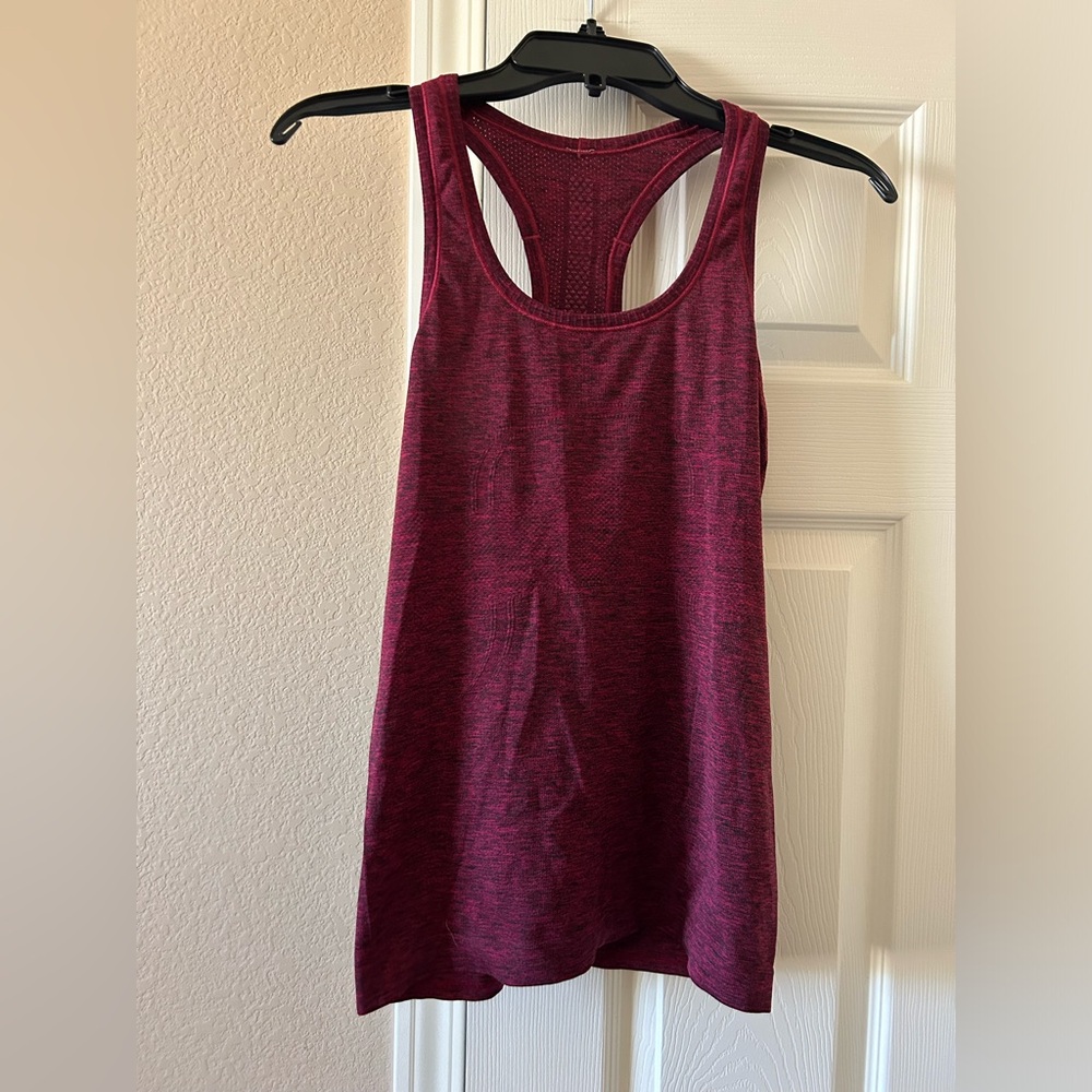 Lululemon Swiftly Tank Berry
